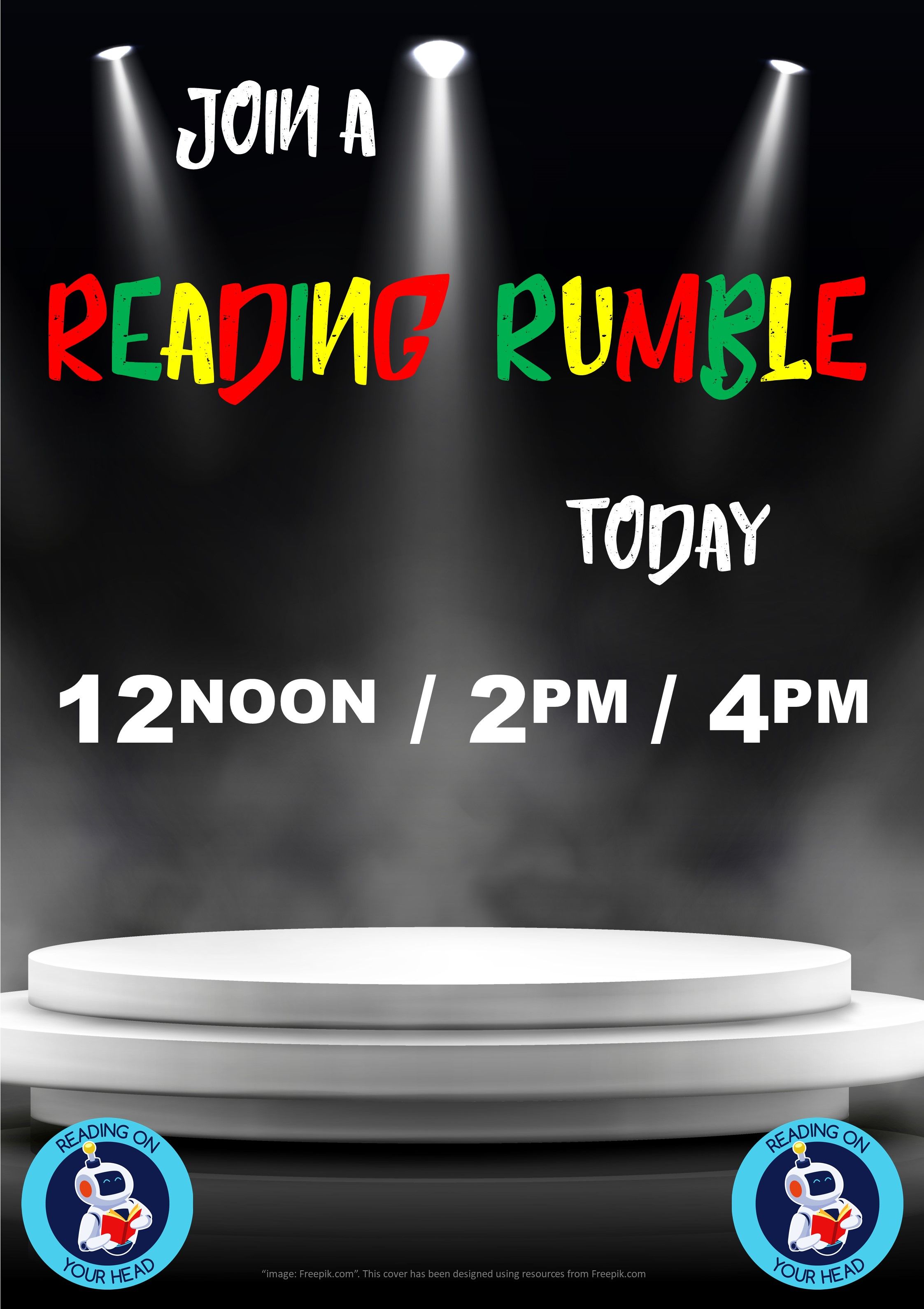 Join us for a live READING RUMBLE!